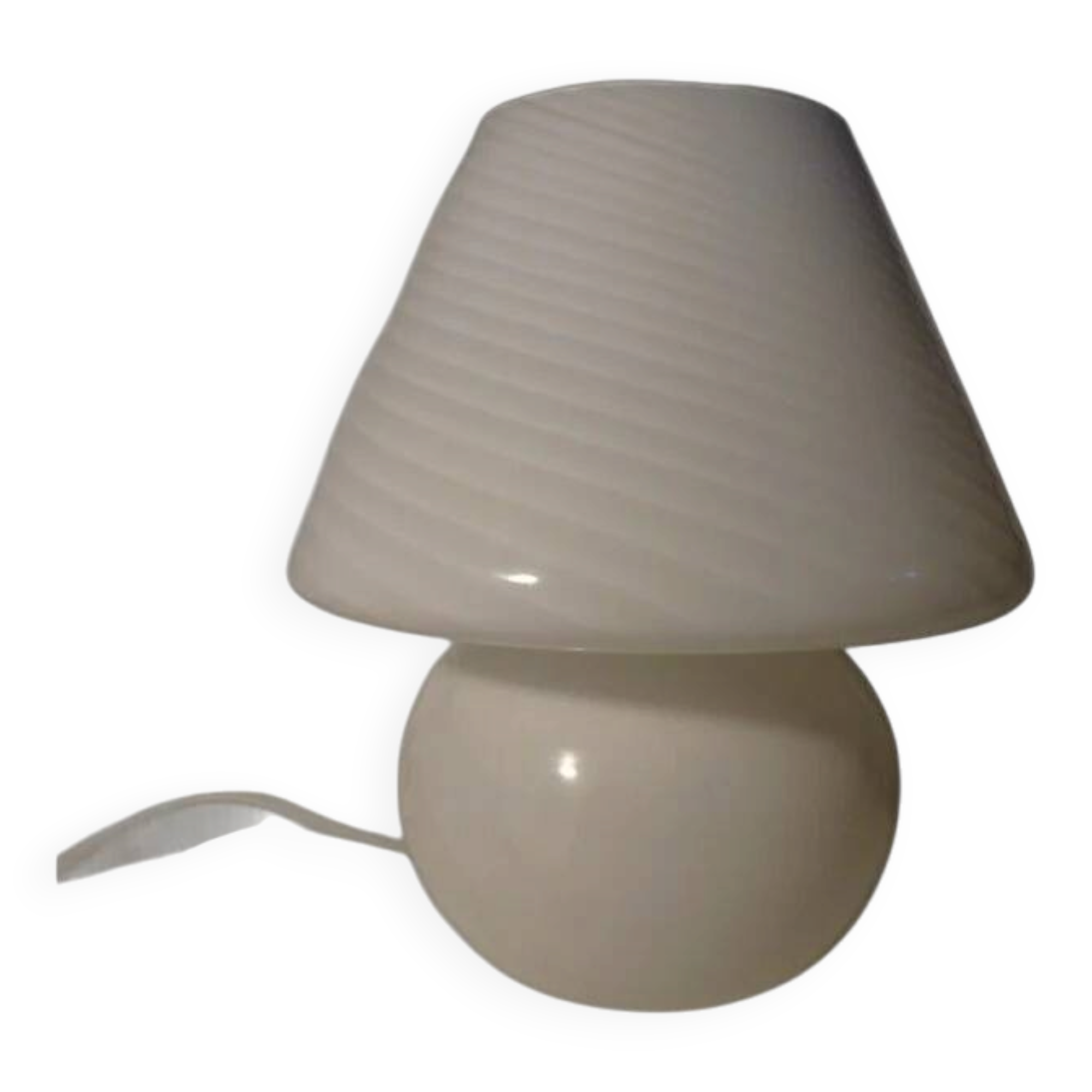 Mushroom Table Lamp known as Murano Vintage Lighting Fixture