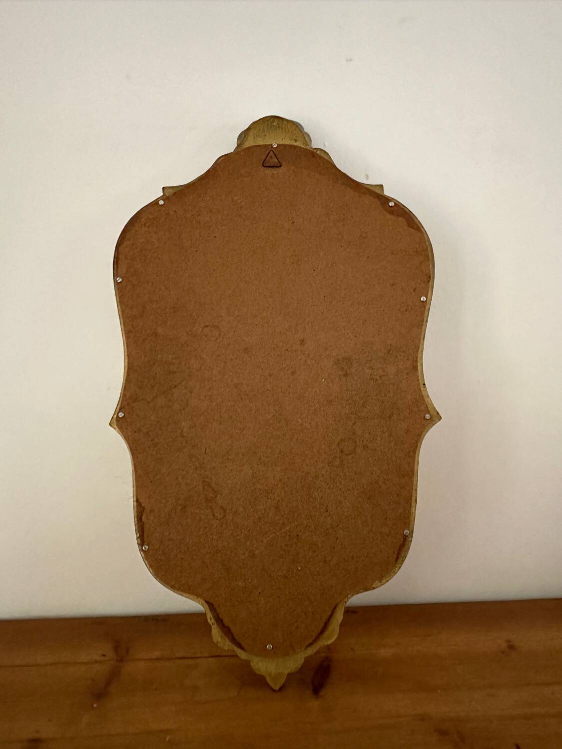 Vintage golden mirror