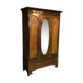 Walk-in wardrobe English early twentieth mahogany