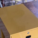 Mustard yellow desk furniture