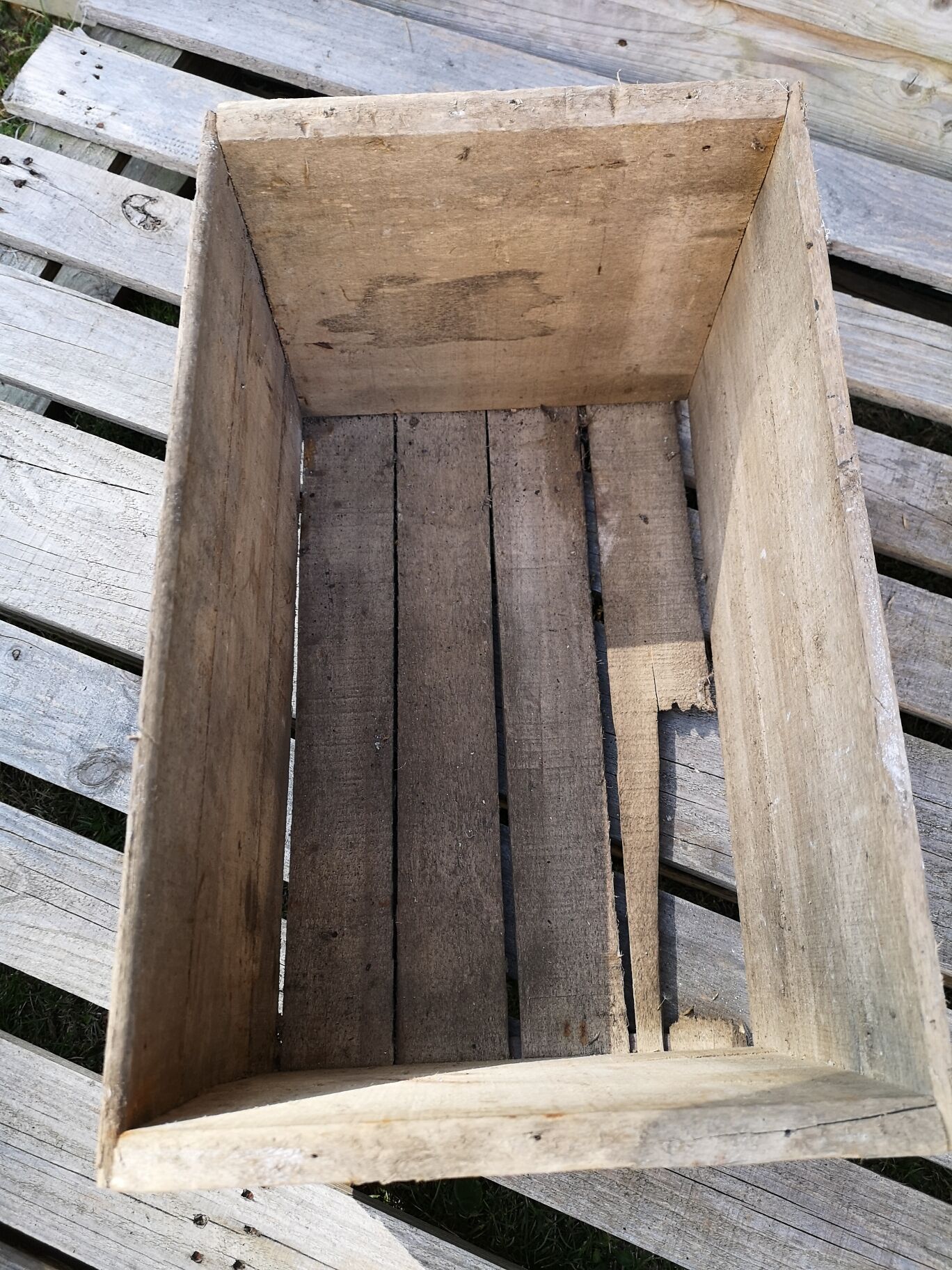 Wooden case armada vintage Manzanas