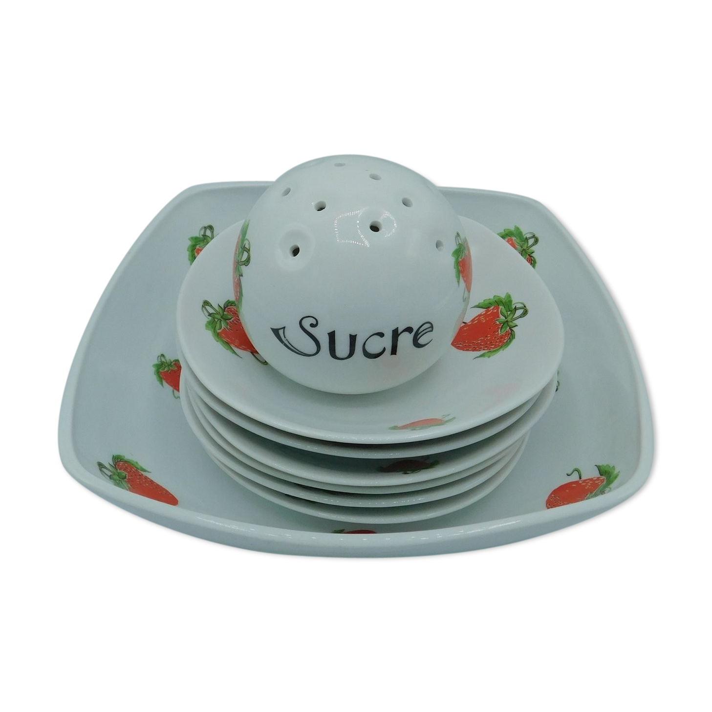 Strawberry service, Berry Porcelain