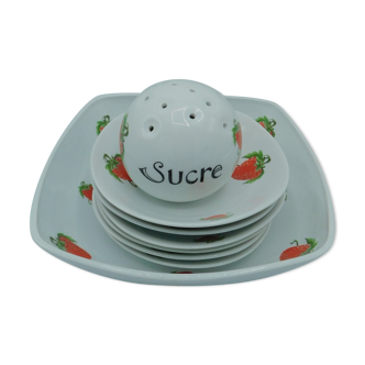 Strawberry service, Berry Porcelain