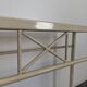 Modern wood and metal console