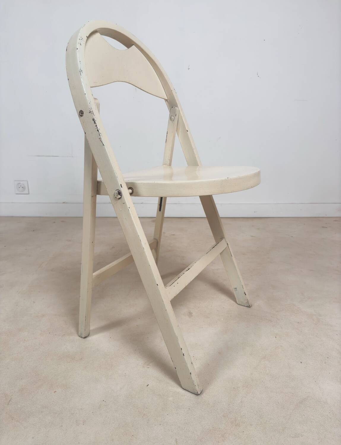 Set of 5 folding chairs from the 1930s by Thonet Mundus.