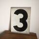Plate metal with registration of numbers 2 and 3 duplex