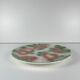 Lunéville barbotine fruit plate, 1960s/70s
