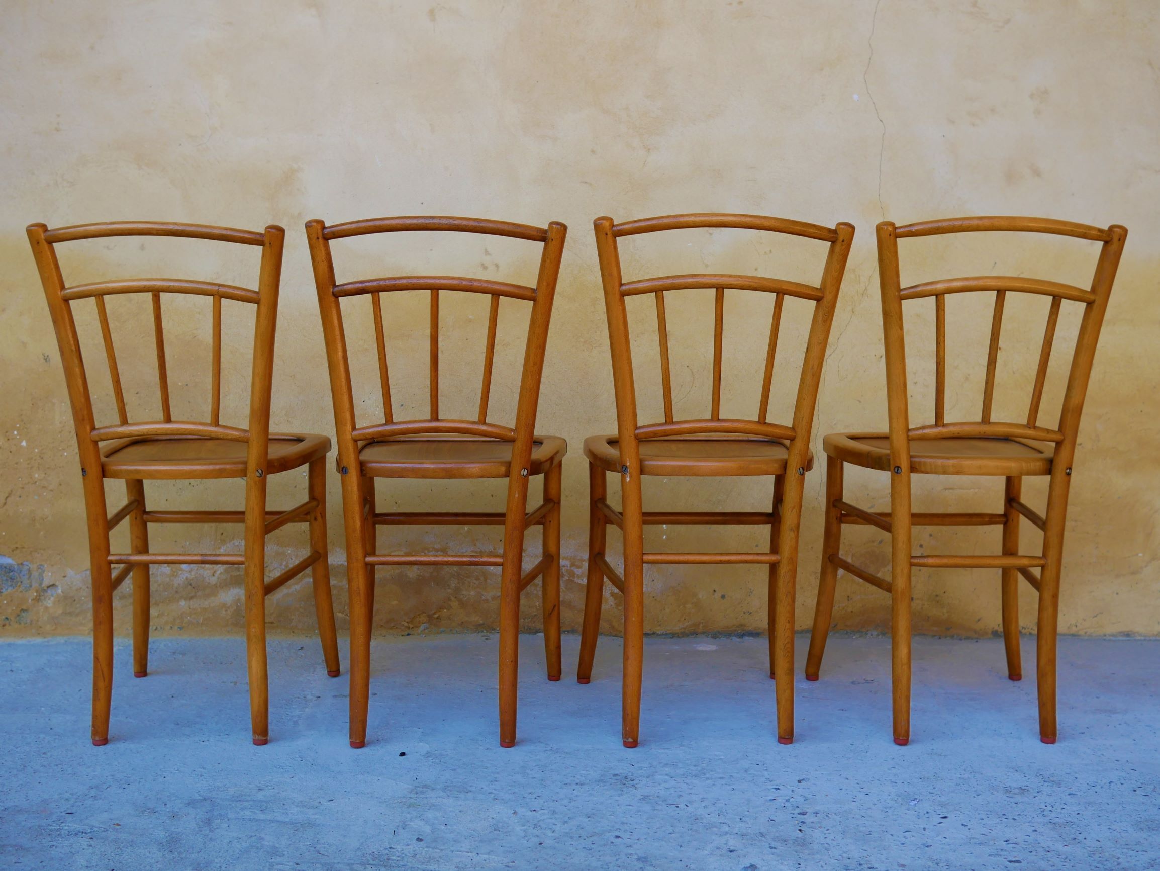 Set of 4 chairs with Luterma Bistro