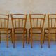 Set of 4 chairs with Luterma Bistro