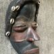 Ancien Masque tribal Dan en bois sculpté