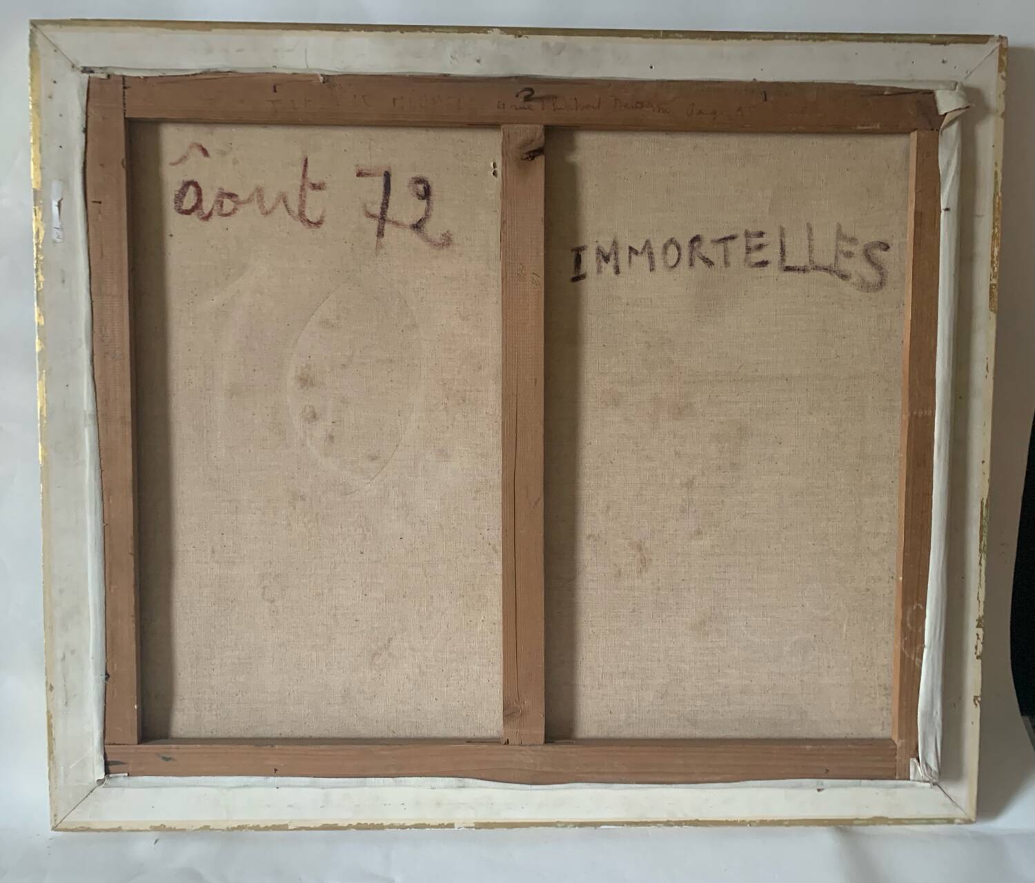 Large oil painting on canvas