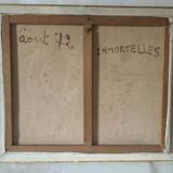 Large oil painting on canvas