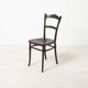 Paire de chaises de café / salle à manger en bois courbé antiques par J&J Kohn, Autriche, vers 1