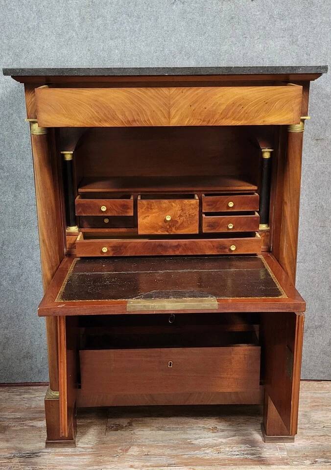 Empire period mahogany secretary around 1810
