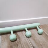 Peg wooden, 5 heads, mint