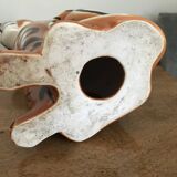 Glazed ceramic tiger 1970