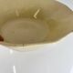 Sarreguemines salad bowl with flower pattern, first half of the 20th century.