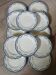 12 assiettes plates anciennes en Terre de fer