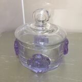 Three-piece glass-paste bathroom set