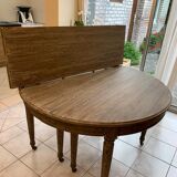 Large oak extension table