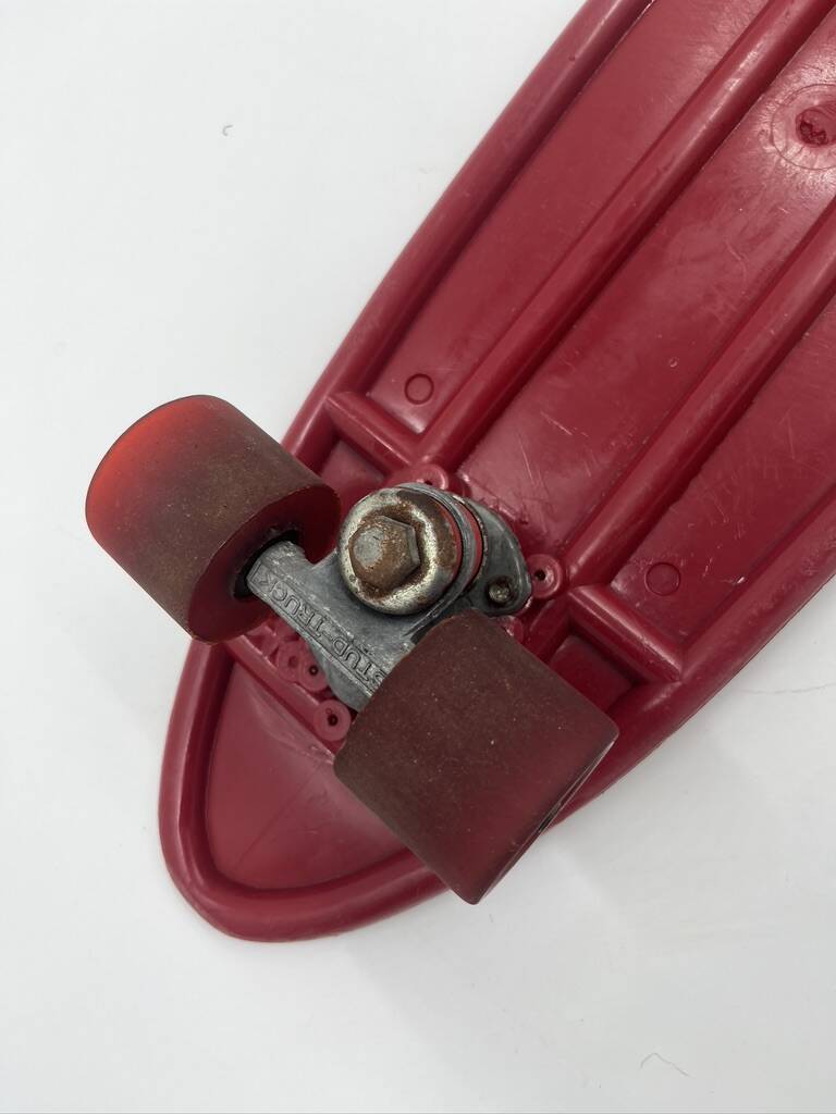 Skateboard rouge vintage