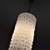 1960s Limburg Bauhaus Glass Lamp