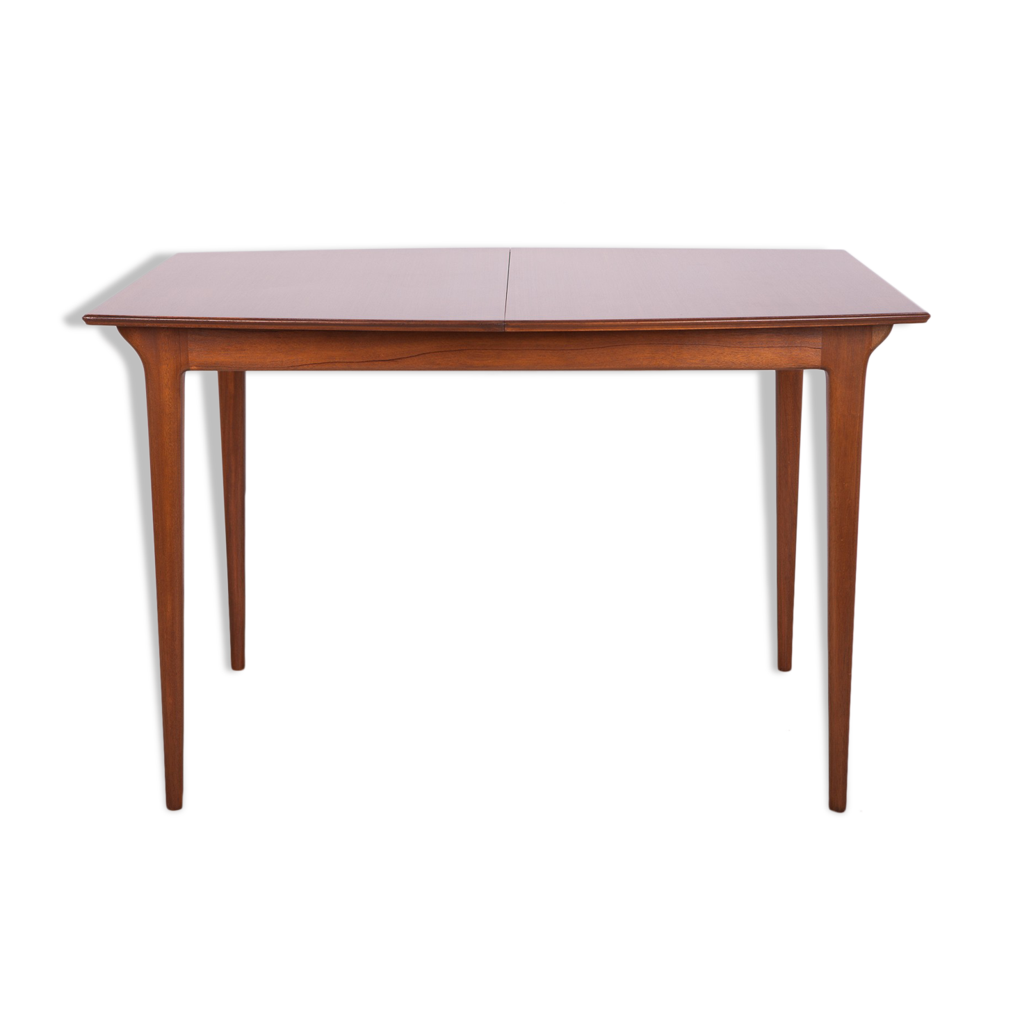 Teak extendable dining table from mcintosh, 1960