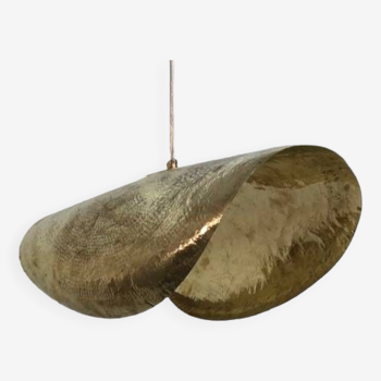 Hammered brass suspension diameter 80