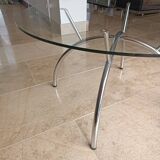 IKEA glass coffee table, 1980s