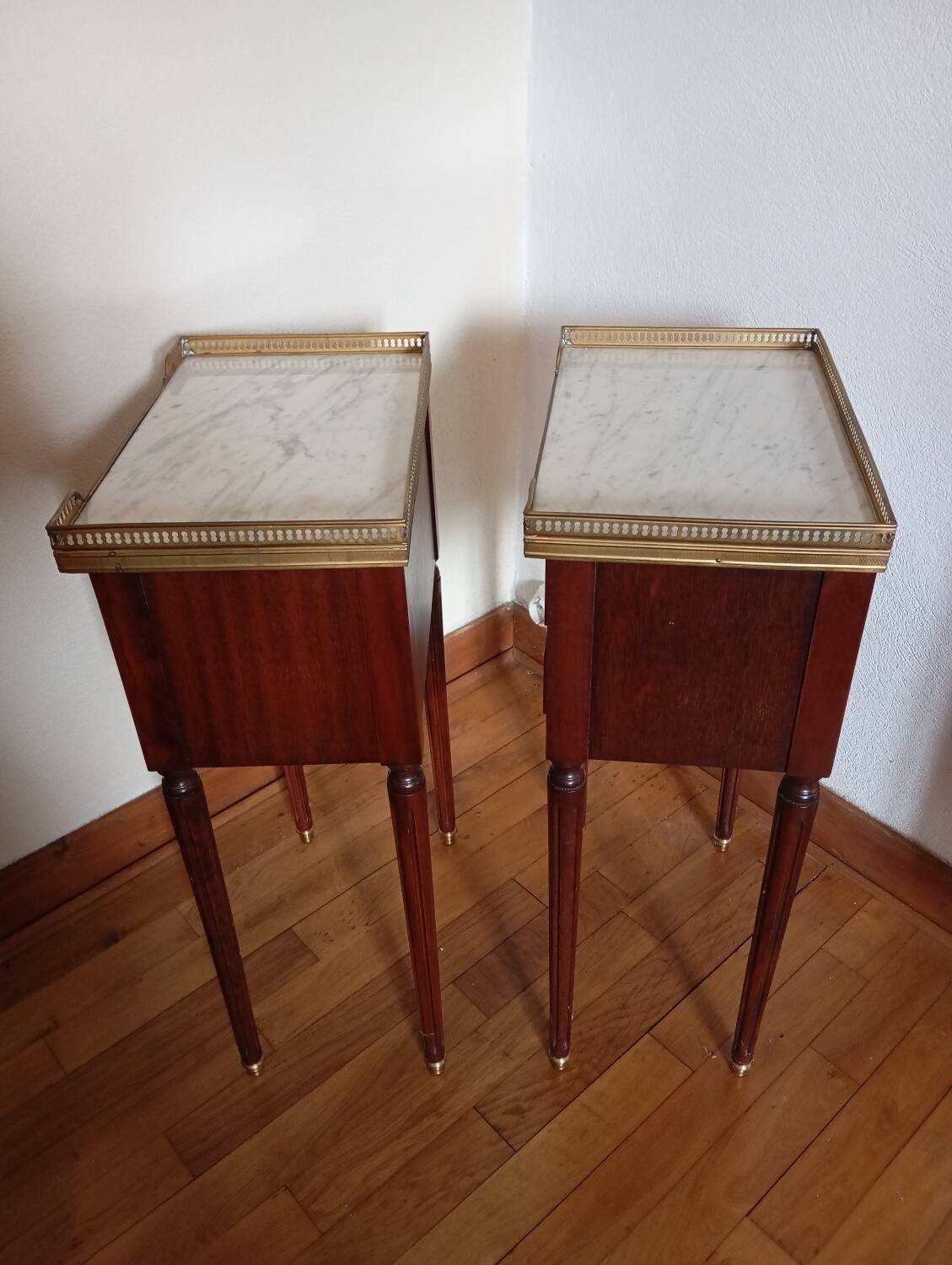 Louis XVI style bedside table