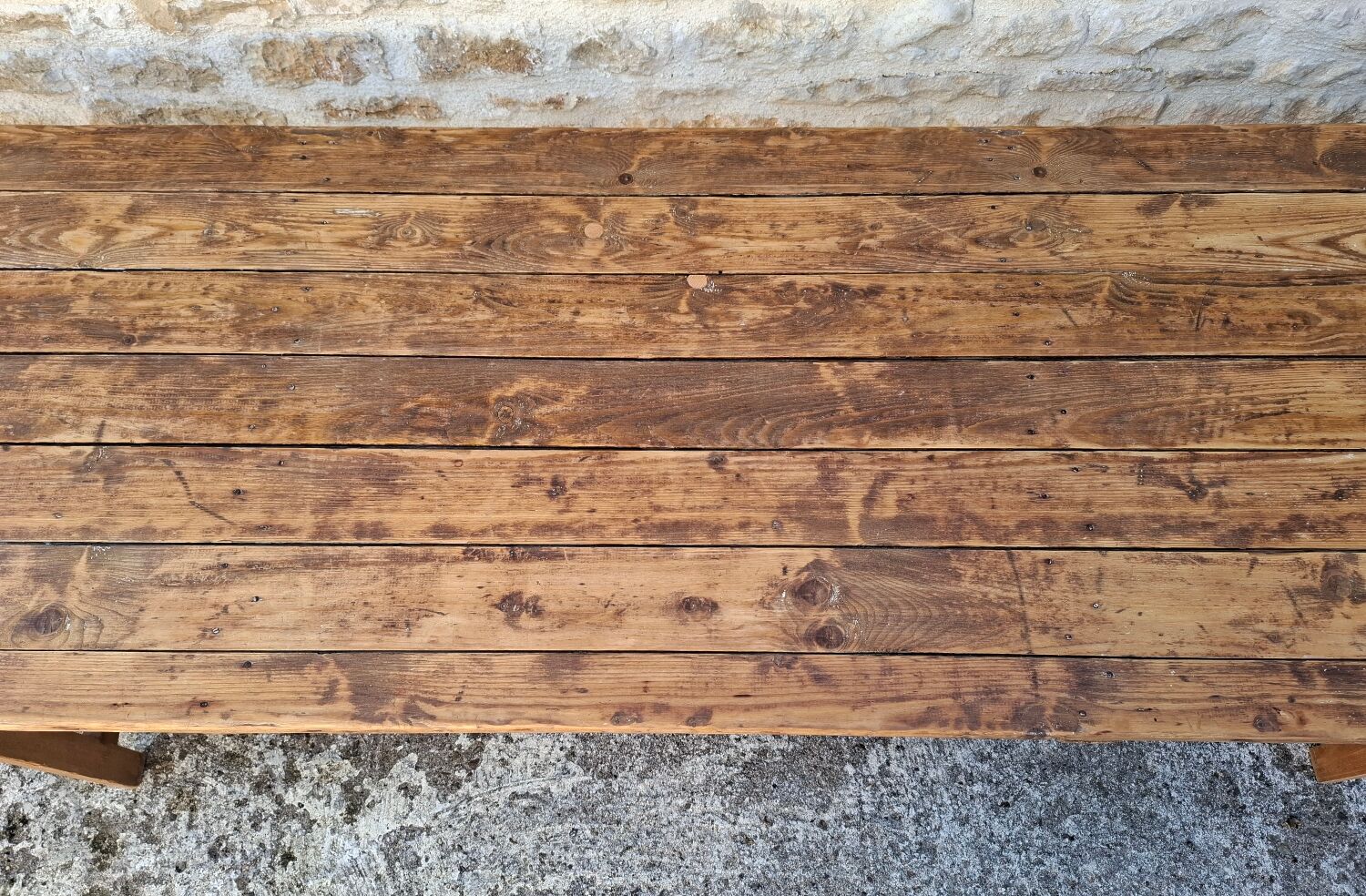 Farm table, guinguette 294cm