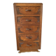 Art deco chest of drawers, 5 drawer chest