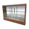 Vitrine avec 2 portes coulissantes en verre