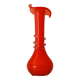 Vase soliflore "arum" en verre soufflé Murano