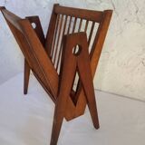 Newspaper holder compass feet 50s