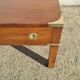 Table basse campagne militaire, marine, vintage