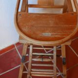 Chair high baby vintage