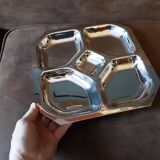 Metal compartment dish