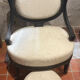 Napoleon III armchair with footrest