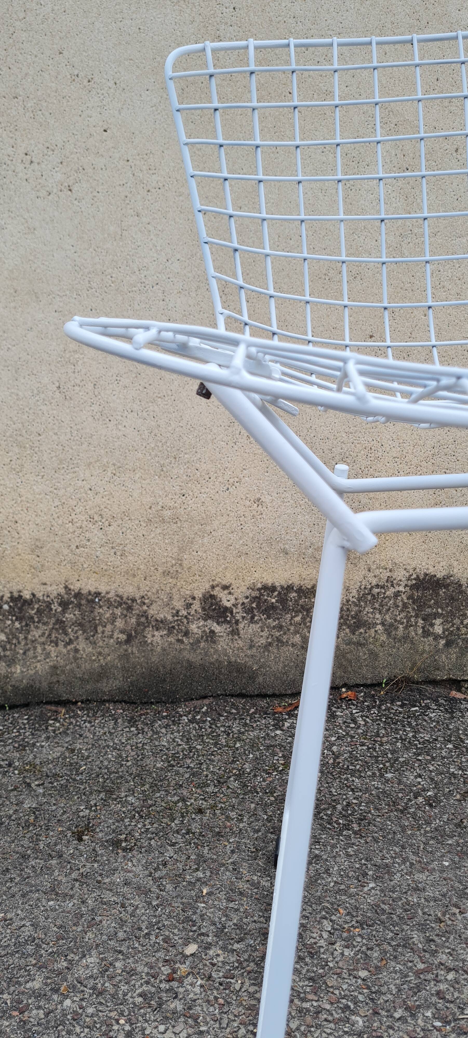 Chair wire by Harry Bertoia