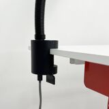 Lampe de bureau rouge par Targetti Sankey, 1970