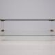 Charles Hollis Jones: Plexiglass & Brass coffee table