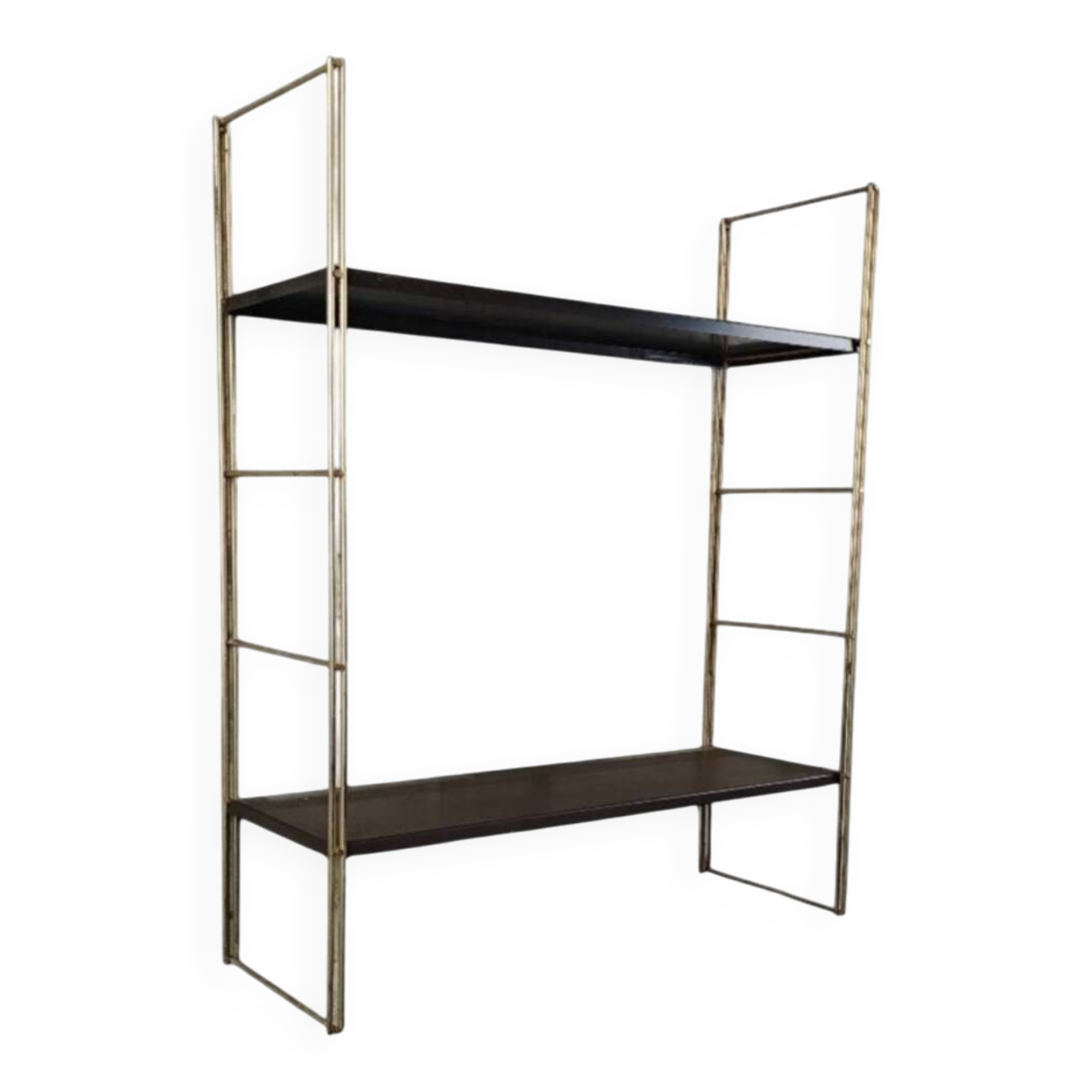 Vintage wall string shelf 3 levels