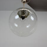 Suspension en verre du milieu du siècle Tchécoslovaquie, années 1970