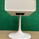 Tulip base rotating side table SPACE AGE by Lusch, Germany, 1970s