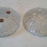 Crystal ashtrays