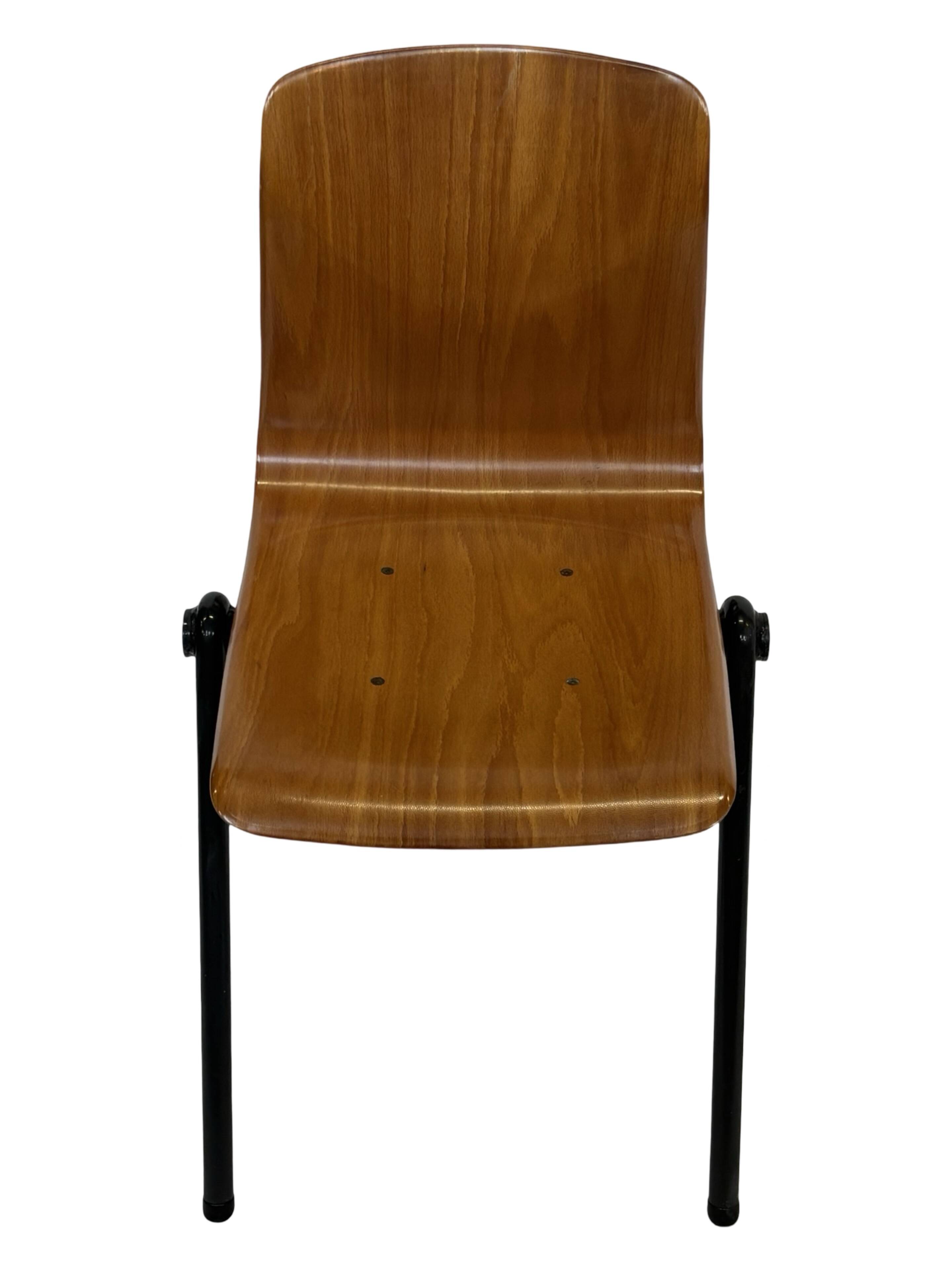Vintage Chair Galvanitas Pagholz school chair design Dutch design