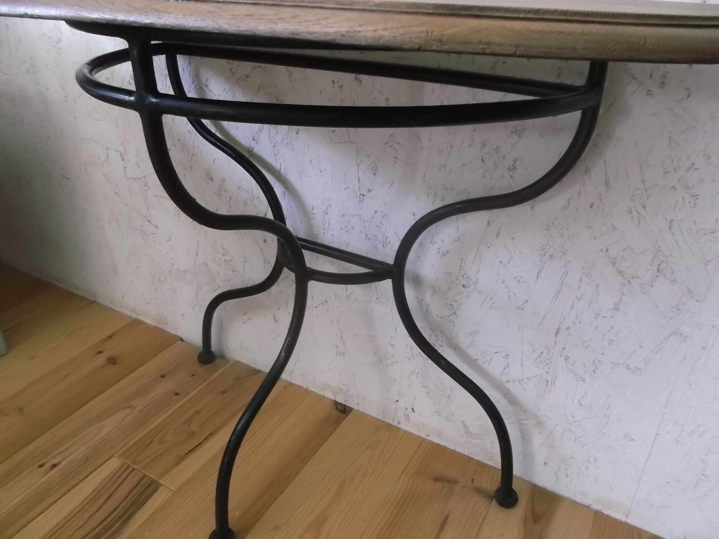 Wrought iron console