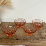4 Rosaline champagne glasses