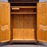 Antique solid wood wardrobe painted – Rustic/classic style